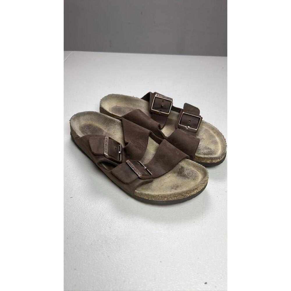 Birkenstock Arizona Mocha Brown Oiled Leather Sandals EU37-45 Unisex
